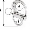 Snap Shackle with Fixed Eye