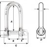 Self-locking Long Shackles